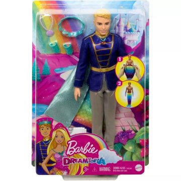Barbie Dreamtopia - átváltozó sellő baba - 02242