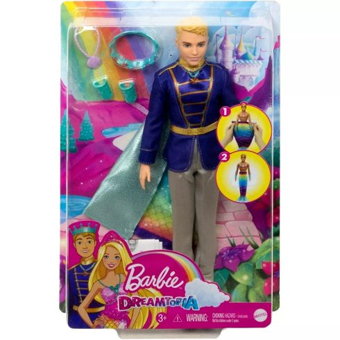Barbie Dreamtopia - átváltozó sellő baba - 02242