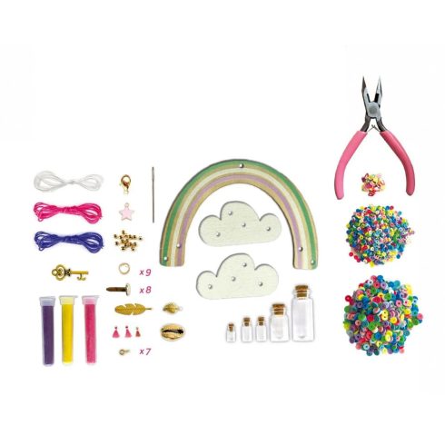 Sycomore Lovely Box, Szivárványos ékszerkészítő játékszett, 02248