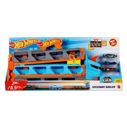 Hot Wheels - 2 az 1-ben Ultimate Szállítókamion szett - 02249