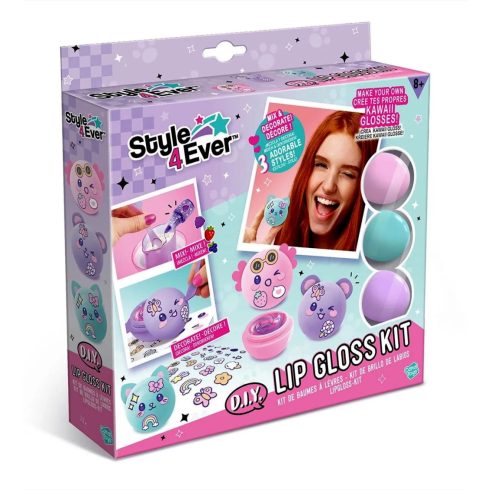 DIY Kawaii szájfény alkotó játékszett, 02319