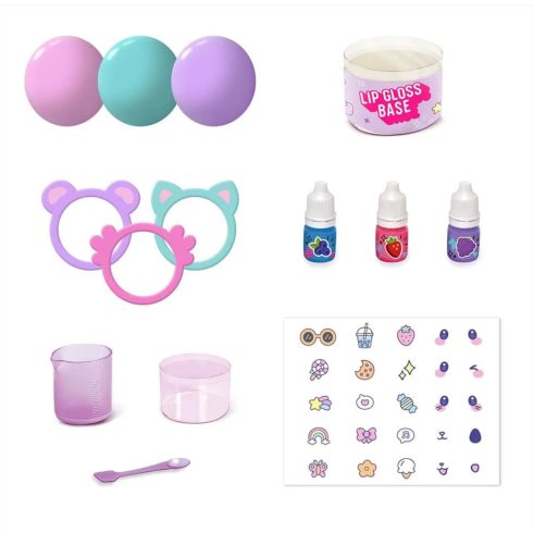 DIY Kawaii szájfény alkotó játékszett, 02319