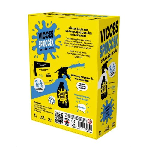 Vicces Spriccek, családi társasjáték, 02323