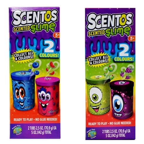 Scentos, illatos slime, 2 darabos csomag, 02338