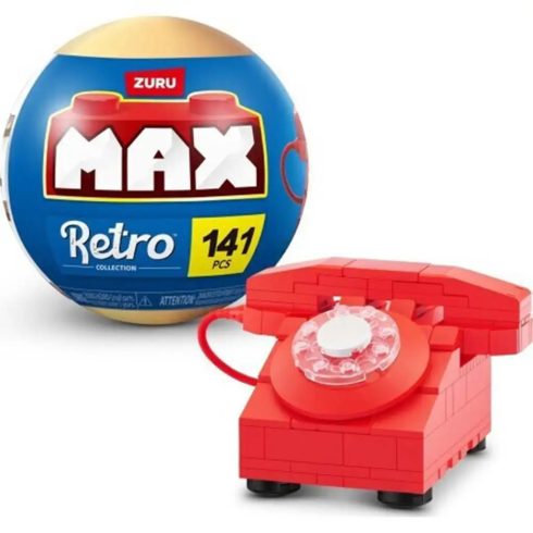 ZURU MAX retro tárgyak, 1. sorozat - többféle - 02353