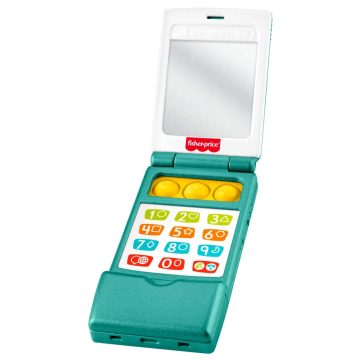   Fisher Price, Kacagj és fejlődj, kinyitható telefon bébijáték, 02359
