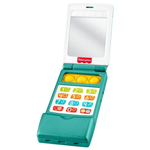 Fisher Price, Kacagj és fejlődj, kinyitható telefon bébijáték, 02359
