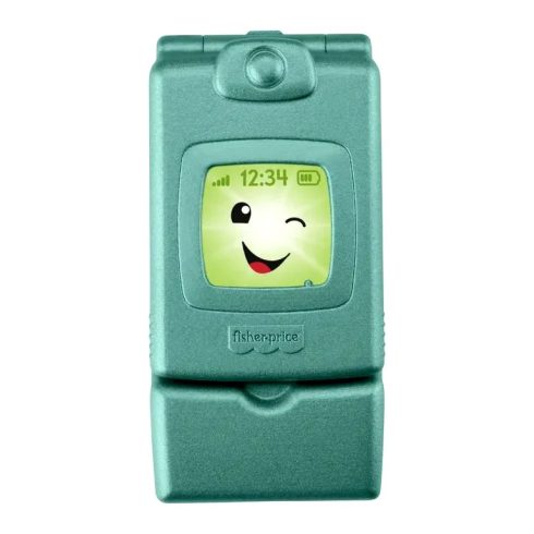 Fisher Price, Kacagj és fejlődj, kinyitható telefon bébijáték, 02359