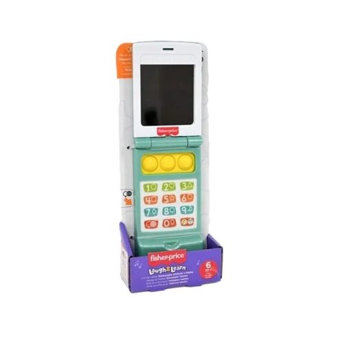Fisher Price, Kacagj és fejlődj, kinyitható telefon bébijáték, 02359