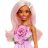   Barbie Fashionista, Stílusos baba rózsaszín ruhában, 02511