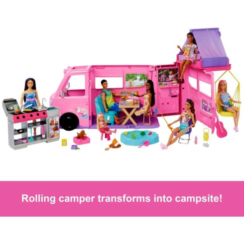 Barbie, Álom lakóautó játékszett, 02526