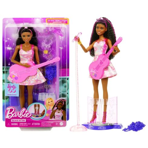 Barbie, 65. Évfordulós karrier sorozat, Popsztár baba játékszett, 02541