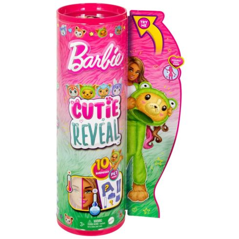 Barbie Cutie Reveal Meglepetés baba játékszett, Békuci, 02545
