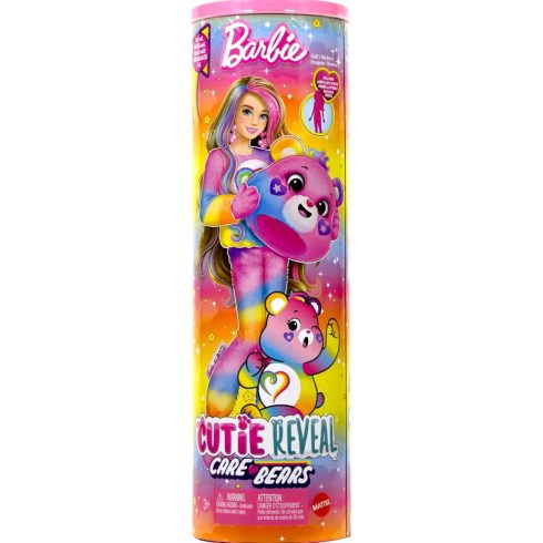 Barbie Cutie Reveal, Csupaszív Bocs meglepetés baba, 02546