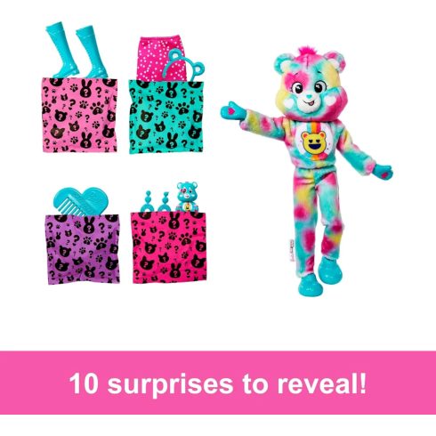 Barbie Cutie Reveal, Jó Hangulat Bocs meglepetés baba, 02552