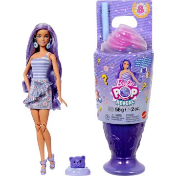 Barbie Slime Reveal, Illatos shaker baba, lila, 02554