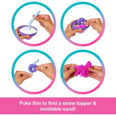 Barbie Slime Reveal, Illatos shaker baba, lila, 02554