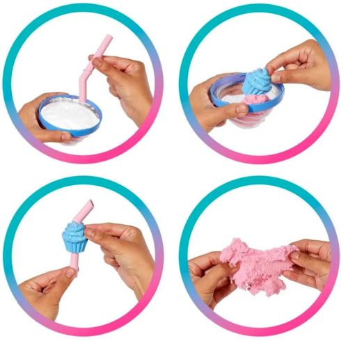 Barbie Slime Reveal, Illatos shaker baba, kék, 02555