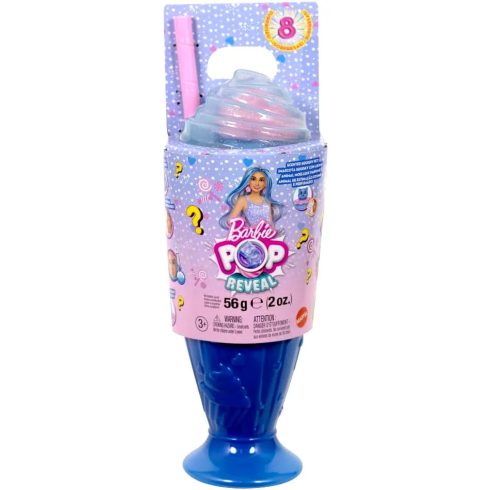 Barbie Slime Reveal, Illatos shaker baba, kék, 02555