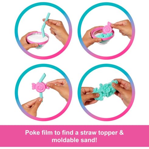 Barbie Slime Reveal, Illatos shaker baba, pink, 02560