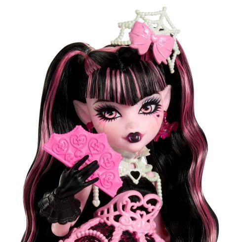 Monster High Misztikus Mulatság, Draculaura baba játékszett, 02564