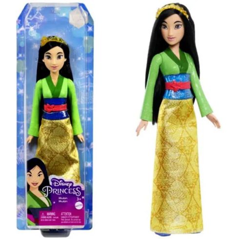 Disney Csillogó Hercegnők játékbaba, Mulan, 02578