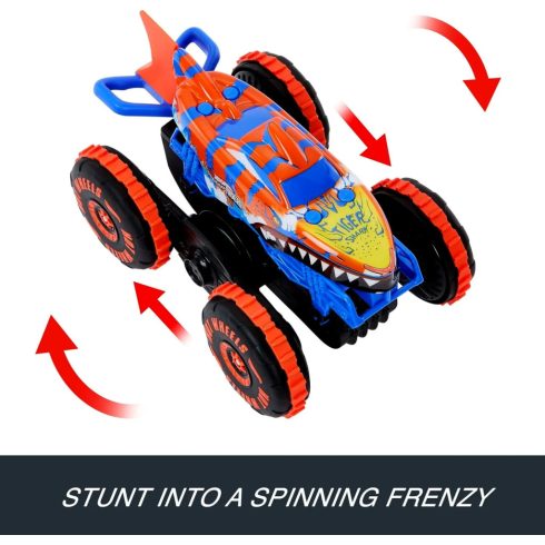 Hot Wheels Monster Trucks, Mega Tiger Shark, távirányítós autó, 02591