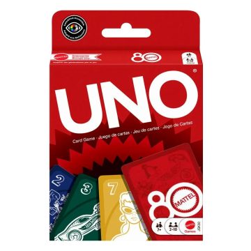 UNO kártyacsomag, Mattel 80. évfordulós kiadás, 02608