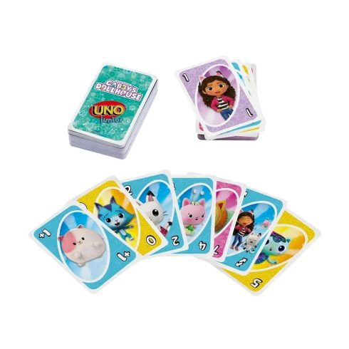 UNO Junior, Gabi babaháza kártya csomag, 02610