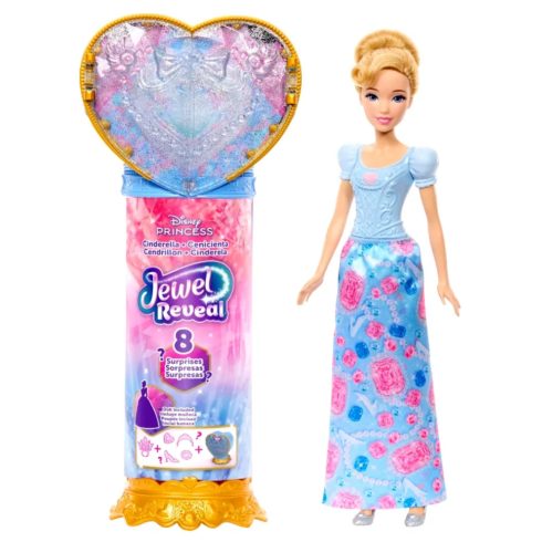 Disney Hercegnők, Csupaszív Meglepetés Baba játékszett, Hamupipőke, 02613