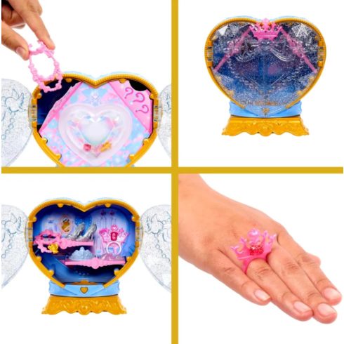 Disney Hercegnők, Csupaszív Meglepetés Baba játékszett, Hamupipőke, 02613
