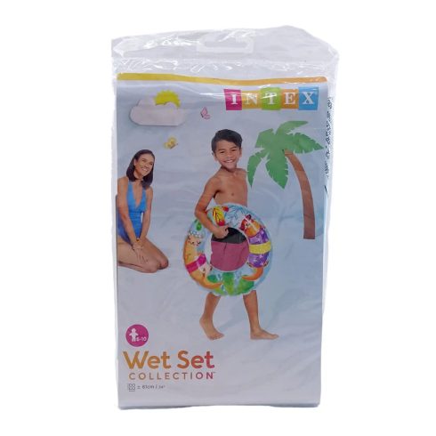Intex úszóöv átlátszó, mintás, 61 cm - 02614