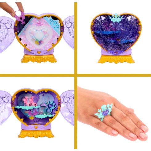 Disney Hercegnők, Csupaszív Meglepetés Baba játékszett, Ariel, 02615