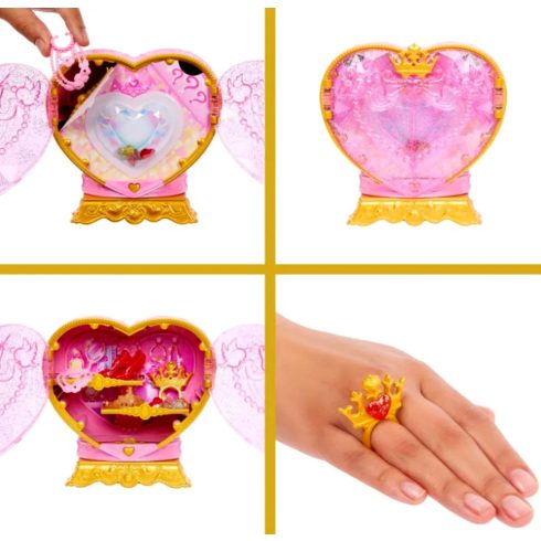 Disney Hercegnők, Csupaszív Meglepetés Baba játékszett, Belle, 02616