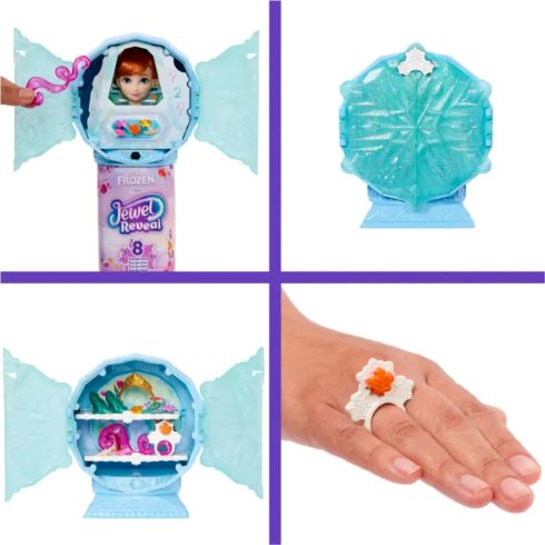 Jégvarázs, Anna Jégkristály meglepetés baba játékszett, 02621