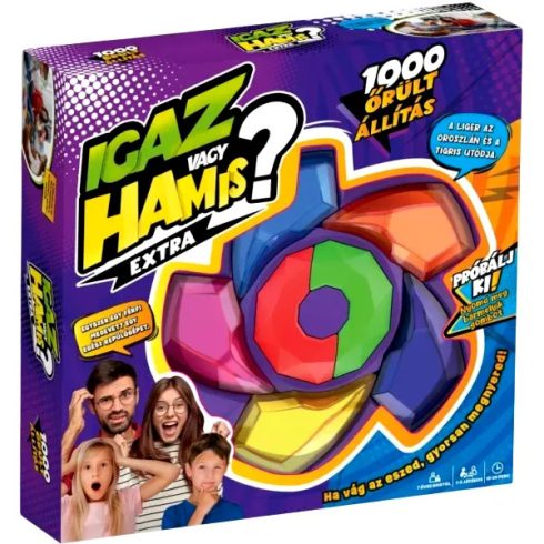Igaz vagy Hamis, extra interaktív társasjáték, 02624
