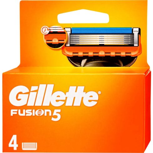 Gillette Fusion 5, 4 darabos borotvabetét csomag, 02650