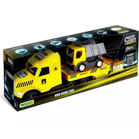 Wader - Magic Truck Technic - Kamion dömperrel szett - 02730