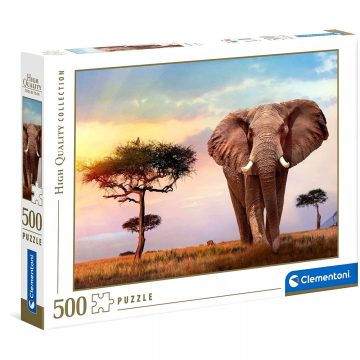   Clementoni puzzle csomag - 500 darabos - Afrikai napnyugta - 02743