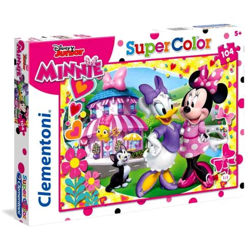 Clementoni Disney Minnie egér és Daisy kacsa, 104 darabos puzzle csomag, 02795