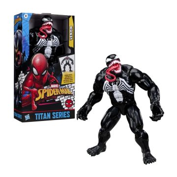 Marvel, Titan Series, Venom Pókember figura, 30 cm, 02824