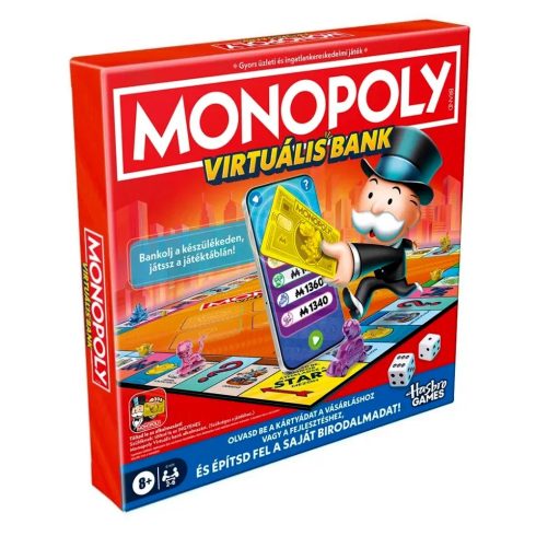 Monopoly Virtuális Bank társasjáték, 02825