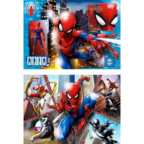 Clementoni puzzle - Marvel Pókember - 2 x 60 darabos csomag - 02836