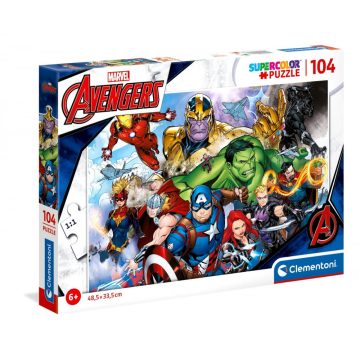   Clementoni 104 darabos puzzle csomag - Marvel Bosszúállók - 02839