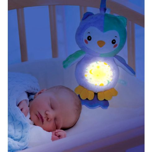 Clementoni Baby, Bagoly plüss éjjeli fénnyel, 03002