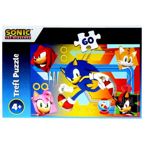 Trefl 60 darabos puzzle csomag, Sonic, 03003