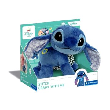 Clementoni Baby, Disney Stitch mászó plüss figura, 03004