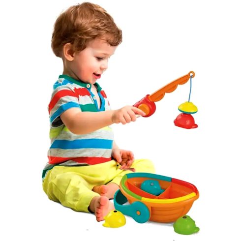 Clementoni Baby, Horgászjáték logikai játékszett, 03006