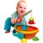   Clementoni Baby, Szivárvány horgászjáték játékszett, 03007