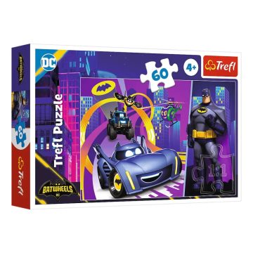 Trefl 60 darabos Batweels puzzle csomag, 03020